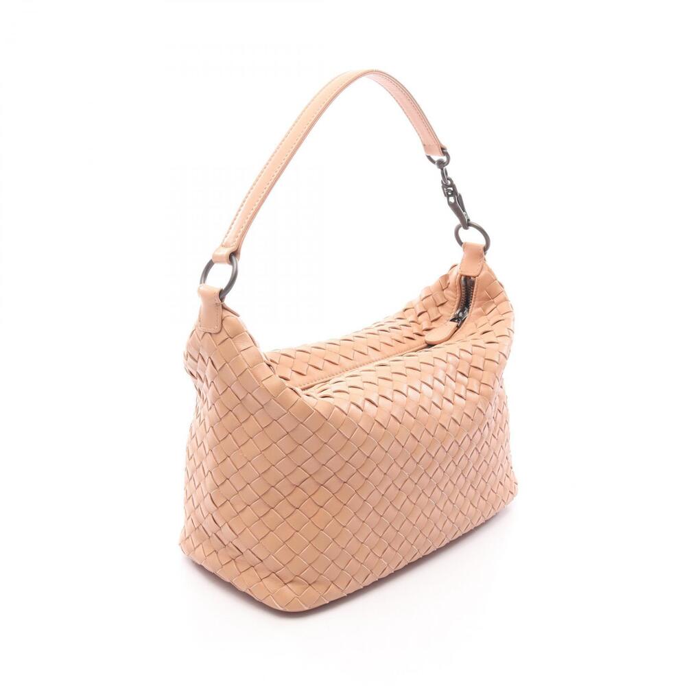 Bottega Veneta Intrecciato Leather Pink Handbag Pink